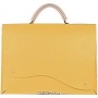 Портфель для документов "Волна", цвет: желтый